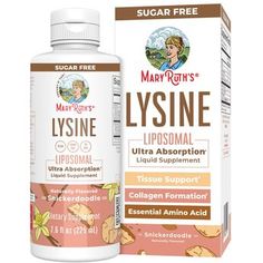 PRICES MAY VARY. 500 mg Lysine Liposomal: Enjoy this essential amino acid to support your health and wellness in a delicious Snickerdoodle liposomal! Provide your body with tissue support with just half a tablespoon per day. Vegan L Lysine: L-Lysine is an essential amino acid that our bodies need, but cannot make on their own. Amino acids are the building blocks of protein! Essential Amino Acid: As an amino acid, lysine supports tissue health by helping collagen formation. Enjoy 500 mg L-Lysine L Lysine, Liquid Supplements, Liquid Diet, Health Vitamins, Post Op, Diy Health, Amino Acid, Diet Supplements, Snickerdoodles