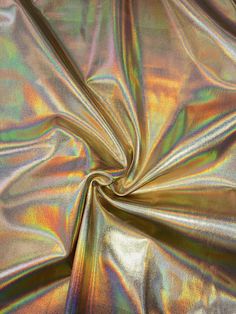 an image of metallic fabric that is very shiny