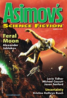 the cover of asmovs science fiction magazine