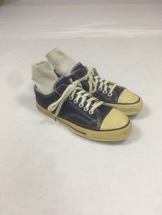 1970s low top sneakers blue canvas rubber sole lace up good vintage condition, light wear rubber bleed on canvas, light rubber discoloration, light tread wear no name generic-no brand label size 7 (men's) like women's 8 1/2 to 9-see below measures, lying flat, insole-10" sole-11" width-3 /4" Vintage Lace-up Sneakers With Rubber Toe Cap, Blue Low-top Canvas Shoes With Rubber Toe Cap, Vintage Canvas Shoes With Rubber Toe Cap For Streetwear, Vintage Low-top Canvas Shoes With Rubber Toe Cap, Retro Low-top Canvas Shoes With Gum Sole, Vintage Canvas Sneakers With Vulcanized Sole, Vintage Canvas Sneakers With Laces, Vintage Sneakers With Rubber Toe Cap, Vintage Low-top Cotton Canvas Shoes