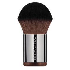 POWDER KABUKI - 124 Kabuki Makeup Brushes With Cover, Too Faced Powder Brush, Skincare Facial, Facial Products, Kabuki Brush, Make Up Brushes, Finishing Powder, Make Up For Ever, Professional Makeup Artist