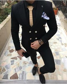 Black Men Suits, Grey Suit Men, Suit Combinations, Black Suit Men, Blue Suit Men, Suits Wedding, Classy Suits, Classy Outfits Men, Mens Fashion Blazer