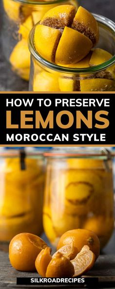 how to preserve lemons in moroccan style