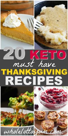 20 keto must have thanksgiving recipes