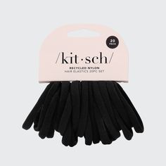 Kitsch Recycled Nylon Elastics are an everyday must-have! Consciously created from recycled materials, these elastics are every ponytail's perfect hair basic & eco-friendly too! These elastics glide gently through hair for a tight all-day hold while being kind on your hair and the environment. Benefits Made from 100% recycled nylon For all hair types Each elastic measures 5.5cm circ, 0.5cm width Best Hair Ties, Perfect Ponytail, Elastic Hair Ties, Hair Elastics, Games For Girls, Ponytail Holders, Perfect Hair, Kitsch, Hair Looks