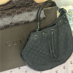 Classic Gucci Hobo Bag In Black. Comes With Dust Bag. Gucci Hobo Bag, Gucci Black, Gucci Bags, Hobo Bag, Gucci Bag, Dust Bag, Bag Lady, Gucci, Women Shopping