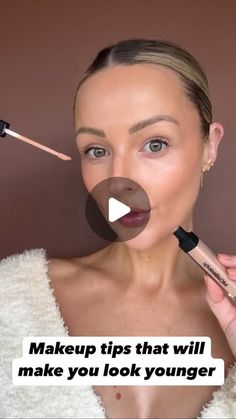 RACHEL DE OLIVEIRA on Instagram: "Tips for my more mature skin friends, these are little things I do to create a more youthful appearance when I apply my makeup. Less is definitely more, the more layers you put on top of your skin the more aged you can appear and the more it can settle into your fine lines. 

Products used: 
All @mcobeauty 💕
1. Contour stick in light medium 
2. Brighten and perfect concealer in light 3 beige 
3. Highlight & Glow wand in peach glow 
4. Hot lips in Hot Berry 

What do you think my friends? X 

(Ad) #mcobeauty #makeupformatureskin #makeupforbeginners #matureskinmakeup #over40makeup"