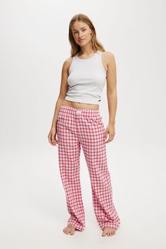 FLANNEL BOYFRIEND BOXER PANT Cute Pj Pants, Pyjamas Pants, Boxer Pants, Women Sleepwear, Flared Leggings, Flannel Pants, Curve Jeans, Long Sleeve And Shorts, Pj Pants