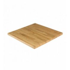 a wooden cutting board on a white background