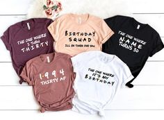 30th Birthday Shirt, The One Where I Turn Thirty, Hello 30 Shirt, 30th Birthday Party Tshirt, 30st Birthday Team Tee, Thirtieth Birthday Tee, 30th Birthday Shirt,The One Where I Turn,Hello 30 Shirt,30th Birthday Party,30st Birthday Team,Thirtieth Birthday,Birthday Squad Tee,Thirty af Shirt,1994 Shirt Birthday,30th Birthday Gift,Thirty Gift Shirt,1994 Birth Year Tee,30 Years Old Tee Hi! Welcome to my store, I'm delighted to see you here. My store's main goal is to make you happy. I see you as a f Thirty Af, Thirtieth Birthday, Turning Thirty, Hello 30, 30th Birthday Shirts, 30th Birthday Party, Thirty Birthday, The One Where, 30th Birthday Parties