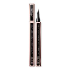 Idole Ultra-Precise Felt Tip Waterproof Liquid Eyeliner - LANCOME LASH IDOLE LINER 0.033OZFeaturesUp to 24H waterproof wear.Flexible, ultra slim felt tip gives bend when you need it for seamless application.The ergonomic packaging enables ultimate control for easy eyeliner application to the lash line and a seamless one glide stroke application.With its silky smooth high performing liquid formula and supercharged luminous carbon-black pigments, Idole liner provides satin black color that lasts t Lancome Eyeliner, Easy Eyeliner, Makeup Shopping List, Lancome Idole, Eyeliner Application, Expensive Makeup, Simple Eyeliner, Waterproof Liquid Eyeliner, Lancome Makeup