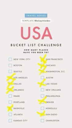 Places To Travel List, List Challenges, Travel List, Seattle Washington, New Things, Travel Bucket List