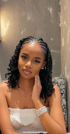 Short Box Braids Hairstyles, African Hair Braiding Styles, Box Braids Hairstyles For Black Women, Braided Cornrow Hairstyles, Natural Hair Twists, Quick Braided Hairstyles, Twist Braid Hairstyles, Protective Hairstyles Braids