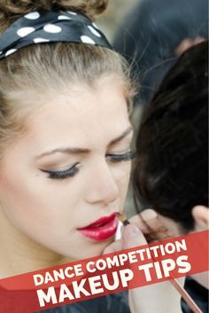 Whether you’re a newcomer to the competition circuit or just want a refresher on best practices, here are several dance competition makeup tips and tricks that will help bring out your inner makeup artist. Acro Dance Hairstyles, Dance Team Makeup, Stage Makeup Tutorial, Scottish Dancing, Dancer Tips, Dance Competition Makeup