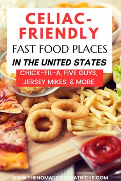 Celiac Friendly Fast Food Gluten Free Eating Out, Quick Celiac Meals, Gluten Free Essentials, What Has Gluten, Quick Gluten Free Lunch, Celiac Diet For Kids, Gluten Free Mexican Food, Gluten Free Options, Gluten Free Cheat Sheet