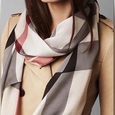 100% Silk Black / Off-White / Red Color. Made In Italy. Note: Fabric Tag Is Missing. There Is A Minor Spot As Shown In The Last Picture. Smoke / Pet Free Environment Burberry Silk Scarf, Burberry Scarves & Shawls, Burberry Accessories, Burberry Brit, Stole Scarf, A Minor, Fabric Tags, Red Color, Scarf Wrap