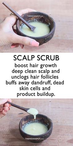 Diy Hair Growth, Hair Growth Tonic, Growing Hair, Makeup Tip, Boost Hair Growth, Scalp Scrub, Baking Soda Shampoo, Grow Hair Faster, For Hair Growth