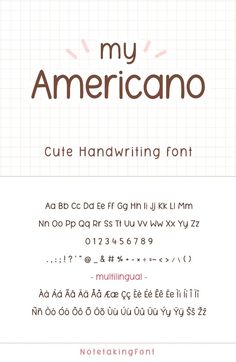 My Americano : Neat Handwriting font for GoodNotes | My Americano - Stylish handwriting font for GoodNotes with over 100 glyphs. Perfect for journaling, planning, and Neat Handwriting Fonts, Notability Fonts, Bullet Journal Fonts Alphabet, Aesthetic Fonts Handwriting, Handwriting Fonts Alphabet, Cute Fonts Handwriting, Goodnotes Fonts, Alphabet Fonts Handwriting, Goodnotes Cute