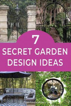 the top 7 secret garden design ideas