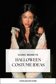 Halloween Costume Ideas Brunette Woman Halloween Costume, Brunette Women Halloween Costumes, Long Dark Hair Halloween Costume Ideas, Halloween Costume Brunette Women, Halloween Costume For Brunettes Woman, Costumes For Dark Hair, Brunette Hair Costume Ideas, Costumes Brunette, Iconic Halloween Costumes Women Brunette