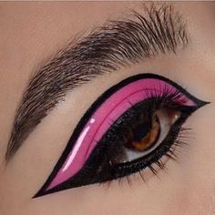 Eyeliner Tattoo, Catty Noir, Eye Makeup Pictures, Dope Makeup, Creative Eye Makeup, Eye Makeup Art, Instagram Look, Kat Von, Makeup Pictures