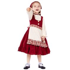 PRICES MAY VARY. Traditional german bavarian beer maid dress Little Red Riding Cosplay Costume, oktoberfests make your girls sweet and cute. What you will receive: Dress,Blouse,Apron,Bandana. Attention:Please check our size chart carefully before you purchase the costume. Occasions:Perfect for daily wear, Halloween, theme party, cosplay, on the stage,Cross dress party,Christmas,Role Play, Masquerade Ball,Oktoberfest,carnival etc. About US: We are professional costume factory seller, we boast 10 Beer Maid, Bavarian Dress, Halloween Theme Party, German Costume, Professional Costumes, Oktoberfest Dress, Red Riding Hood Costume, German Outfit, Cross Dress