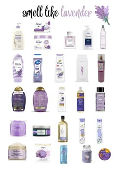 Lavender Scented Products, Lavender Smelling Products, Lavender Scent Combo, How To Smell Like Lilac, How To Smell Like Lavender, Smell Like Lavender