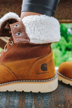 Women’s Winter Boots, Granola Winter Outfits, Carhartt Women Outfits, Carhartt Boots, Womens Snow Boots, Womens Winter Boots, Mukluk Boots, Women Winter Boots, Warm Winter Boots