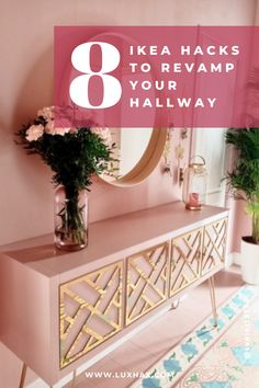 These IKEA Kallax units have been transformed into stunning hero pieces. It's next-level IKEA hacks. Furniture Overlays, Ikea Kallax, Ikea Furniture Hacks, Flat Pack Furniture, Ikea Hemnes, Ikea Besta, Kallax Ikea, Furniture Renovation