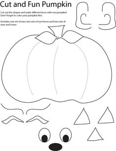 a pumpkin cut out with the numbers 3 to 5 on it's face and eyes