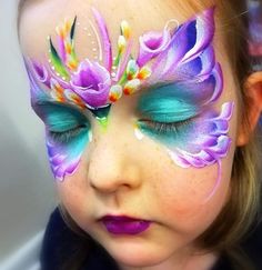 Face Paint Party, Festival Face Paint, Fashion Editorial Makeup, Butterfly Face Paint, Henna Paint, Girl Face Painting, Festival Face, Butterfly Face, Face Painting Easy