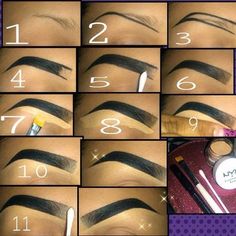 Membentuk Alis, Mekap Mata, Makeup Order, Makeup For Black Skin, Makeup Artist Tips