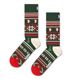 Have you ever wanted to wish a friend a "Fleece Navidad", but don't want to go all in on the sweater? Don't worry, we've got an easy fix! These Christmas Sweater socks will remind you of your grandma's DIY skills. Made from soft and breathable combed cotton and with reinforced heel and toe. 
  
  
The Christmas Sweater Sock is a festive twist on traditional holiday attire. Featuring a colorful, multi-patterned design reminiscent of grandma's handmade creations, these Christmas socks bring a play Holiday Socks Gift, Green Christmas Sweater, Dark Green Christmas, Grandma Diy, Cute Lanyards, Polka Dot Socks, Sweater Socks, Holiday Socks, Holiday Attire