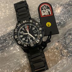 Luminox F-117 Nighthawk. New With Tags, Manufacture Warranty, And Original Boxing. From An Authorized Dealer In San Francisco That Retired Prior To Covid. Sitting On Authentic Pieces At Below Retail. Omega Speedmaster Reduced, Leather Watch Box, Eco Drive Watches, Silver Watches Women, Cartier Watch, Casio G Shock, Navy Leather, Gucci Black