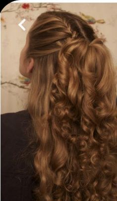 Japanese Ponytail, Hair Stylies, French Braid, Long Curly, Hairstyles Haircuts, Hair Dos, Gorgeous Hair, Ponytail Hairstyles