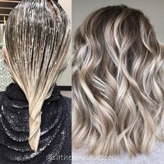 Platinový Blond, Ash Blonde Hairstyles, Stylish Hair Colors, Ash Blonde Hair Colour, Blonde Hairstyles, Hair Brown, Ash Blonde