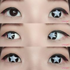 Sweety Crazy Lens - Anime Star Halloween Contacts – UNIQSO Cool Contacts, Eye Contact Lenses, Cosplay Contacts, Anime Stars, Halloween Contacts, Star Eyes, Cosplay Tips, Cute Eyes, Cosplay Makeup