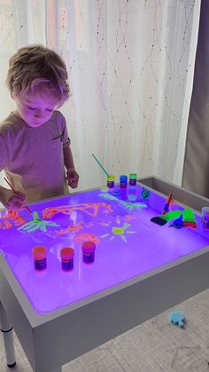 Multifunctional Light and Sensory Sand activity table. (Water tray is not included in our sets. It is sold separately on Amazon.) Perfect for ages of 10 months old to 10 years old. Amazing tool for kids to play, study and develop creativity. Must have for early development! Fascinating Light illumination will make any play Magical! CAN BE USED AS: - light box/sand box without legs - Working desk for studying or homeschooling - Sand box and Sand drawing - Sensory play - Mosaic - Water play - Art Sensory Bedroom For Boys, Light Table For Kids, Desk For Studying, Light Box Activities, Sensory Room Equipment, Mosaic Water, Light Tables, Sand Drawing, مركز ثقافي