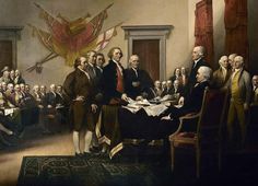 the signing of the declaration of the united states