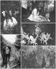 Cottingley Fairies, Real Fairy, Fairy Photography, Real Fairies, Winged Creatures, Fairies Photos, Fairy Pictures, A Level Art