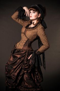 Modèle : Brianne Jeannette  Photographe : Laura Dark  MUA : Vamp  Styliste : Nez Wilburn  Galerie : http://www.modelmayhem.com/portfolio/1346454 Moda Steampunk, Alexandra Breckenridge, Steampunk Couture, Steam Girl, Ear Piece, Steampunk Dress, Style Steampunk, Steampunk Cosplay, Victorian Goth