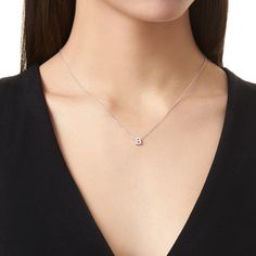 This delicate CZ pavé letter B initial necklace is perfect for every day. Adorable initial necklace featuring in silver and 18k gold finish with CZ stone. Simple, delicate and elegance, perfect to match your outfit for everyday wear or for a special event. Dainty, simple, elegant and sweet design made to keep your loved one near your heart. The perfect gift to celebrate birthday, anniversary, valentine's, Christmas or more.More Details:- Carefully Handmade- Sterling Silver (925)- Cubic Zirconia B Letter Necklace, B Initial Necklace, Letter B Necklace, B Necklace, B Initial, Outfit For Everyday, Celebrate Birthday, Jewelry Wedding Rings, Jewelry Lookbook