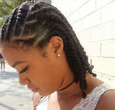 African Hair Braiding Styles, Flat Twist