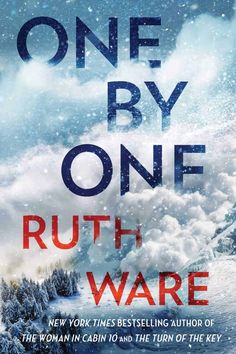 a book cover for one by one, with the title written in red and blue