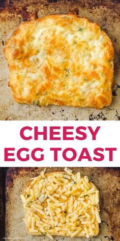 cheesy egg toast is an easy and delicious breakfast recipe that's ready in under 30 minutes