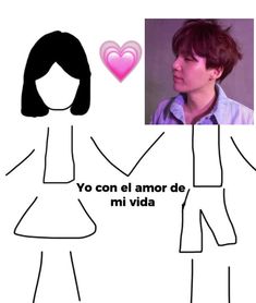 an image of a person holding hands with the caption'yo con elamor de mivida '