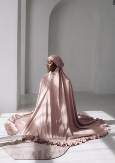 The Prayer Set - Emaan Prayer Cloth, Modest Fits, Tie Skirt, Muslimah Aesthetic, The Prayer, Abaya Designs, Modest Wear, Hijab Fashion Inspiration, Hijabi Fashion