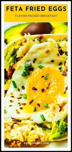 a close up of food on a plate with broccoli and an egg in the middle