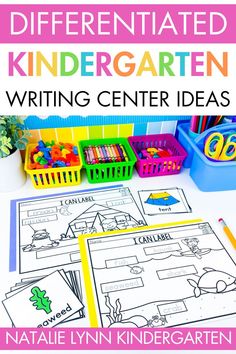 Are you thinking about setting up a writing center in your kindergarten classroom? Here you’ll find the best kindergarten writing center ideas and activities, my best tips for setting up a writing center in kindergarten, ideas for differentiated writing centers in your kindergarten classroom including ideas for writing beginning sounds, writing words, handwriting practice, building sentences, and writing letters and cards. Find everything you need to set up a kindergarten writing center here. Front Of The Classroom, Writing Activities Kindergarten, Writing Center Ideas, Preschool Writing Center Ideas, Writing Kindergarten, Kindergarten Writing Center, Writing Activities For Kindergarten, Kindergarten Literacy Centers, Writing Center Organization