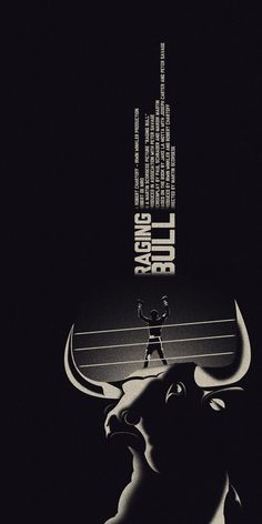 a movie poster for the film bull boy with an image of a man standing in front of a bull